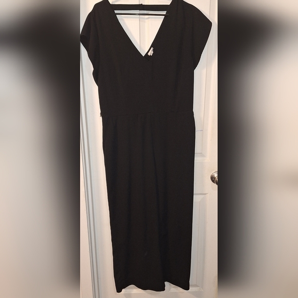 a new day Pants - A New Day Black Pant Suit Jumper One Piece XL